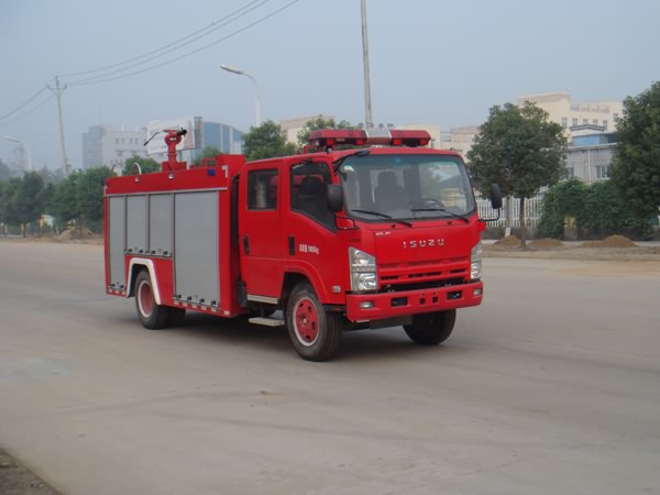 慶鈴4方水罐消防車