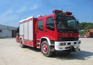 HXF5120TXFJY80/QL型抢险救援消防车