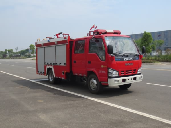 慶鈴2方Q型水罐消防車