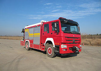 HXF5150TXFJY80/HW型抢险救援消防车