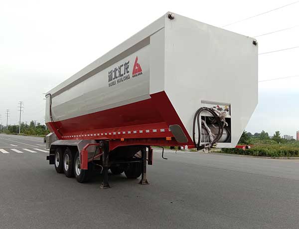 HLV9401ZLS型散裝糧食運輸半掛車/散裝飼料運輸車圖片/散裝飼料運輸車價格