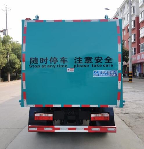 东风蓝牌挂桶式垃圾车