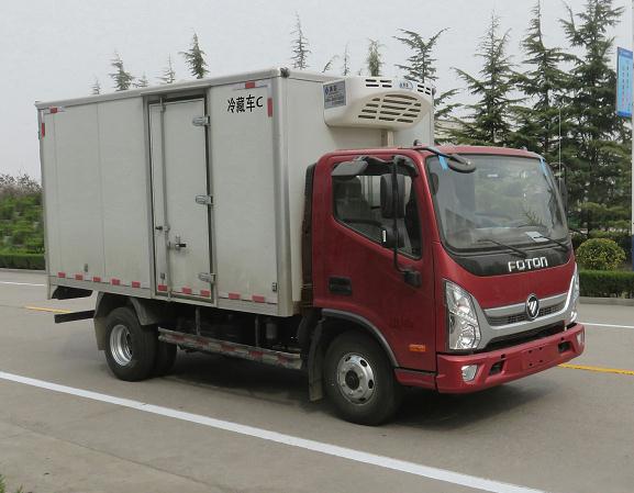 福田欧马可S3冷藏车（厢长4米2）/散装饲料运输车图片/散装饲料运输车价格