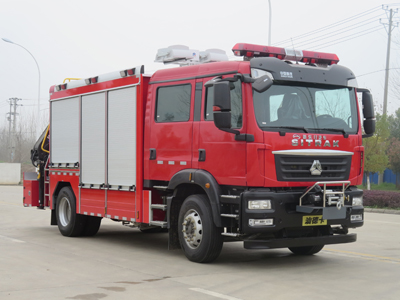 YZR5130TXFJY130/G6型抢险救援消防车
